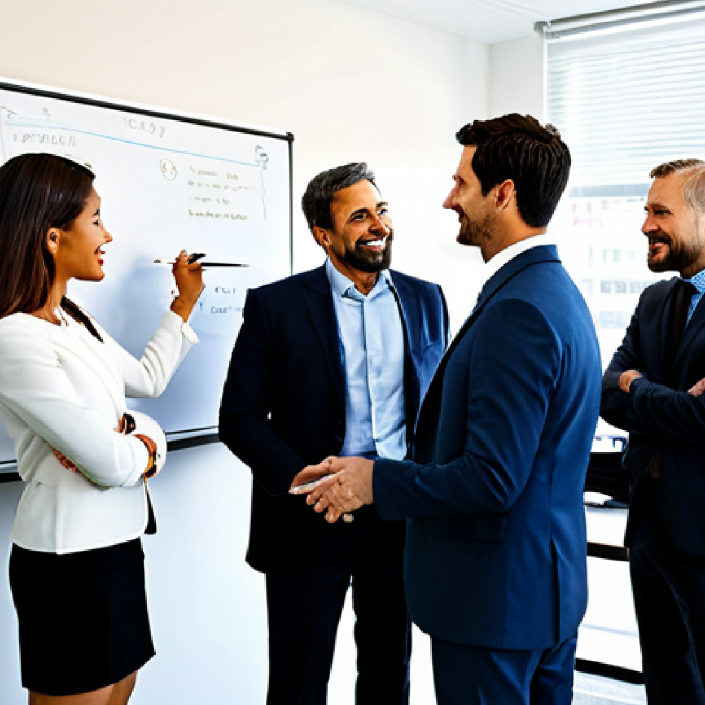 집단지성과 사회적 책임 - Collaborative Workspace**

"Diverse team of professionals collaborating in a modern, brightly lit of...