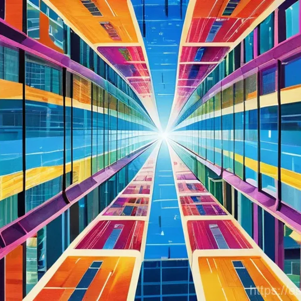 집단지성 플랫폼의 특징 - **Prompt:** A vibrant, intricate digital mosaic representing collective intelligence. Diverse indivi...