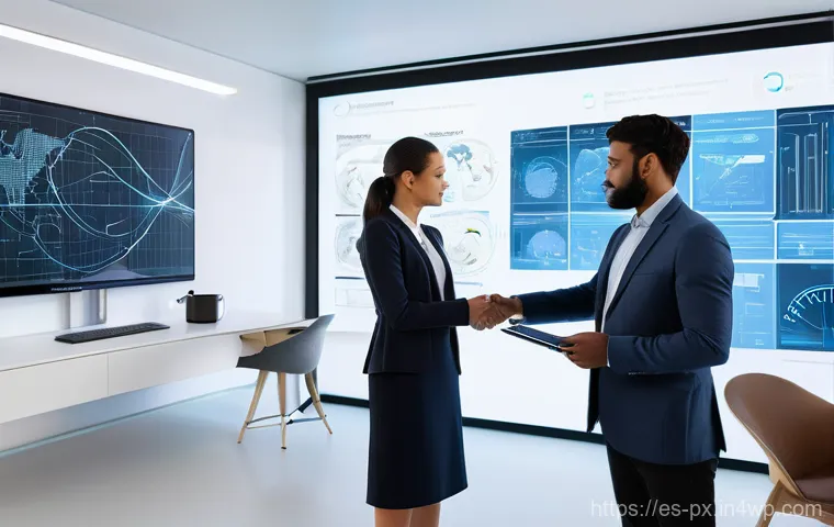 집단지성을 통한 창의적 문제 해결 - **Prompt:** A two-part illustrative image depicting a personal journey towards co-creation. The left...